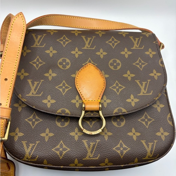 Louis Vuitton Brown Monogram Crossbody Bag - Picture 10 of 13